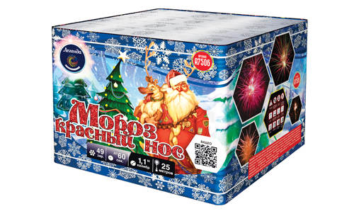  Батарея салютов Мороз Красный Нос  в Владивостоке