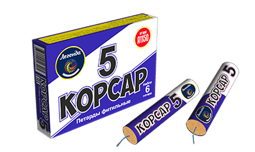  Петарды корсар 5  в Владивостоке